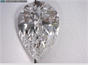 Natural Diamond 3.04 Carats, Pear with  Cut, D Color, SI1 Clarity and Certified by GIA