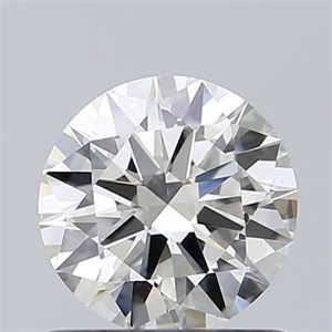 Picture of Natural Diamond 0.70 Carats, Round with Excellent Cut, I Color, VS1 Clarity and Certified by GIA