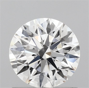 Picture of Lab Grown Diamond 0.97 Carats, Round with Ideal Cut, D Color, VVS1 Clarity and Certified by IGI