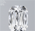 Natural Diamond 0.50 Carats, Cushion with  Cut, F Color, VS2 Clarity and Certified by GIA