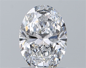 Picture of Natural Diamond 0.70 Carats, Oval with  Cut, D Color, VS1 Clarity and Certified by GIA