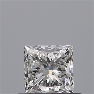 Picture of Natural Diamond 0.41 Carats, Princess with  Cut, E Color, VVS1 Clarity and Certified by GIA