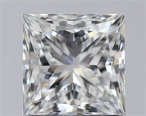 Foto Diamante Natural 1.00 quilates, Princesa , Color H, claridad VVS1 y certificado GIA de