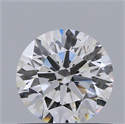 Diamante Natural 0.62 quilates, Redondo , Color E, claridad SI1 y certificado GIA