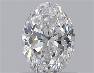 Foto Diamante Natural 0.50 quilates, Ovalado , Color D, claridad VVS1 y certificado GIA de