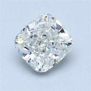 Picture of Natural Diamond 0.90 Carats, Cushion with  Cut, J Color, VVS2 Clarity and Certified by GIA