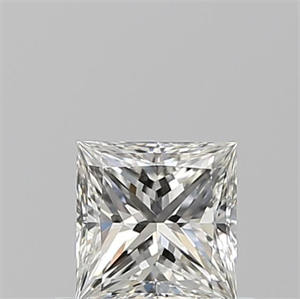 Foto Diamante Natural 0.52 quilates, Princesa , Color H, claridad IF y certificado GIA de