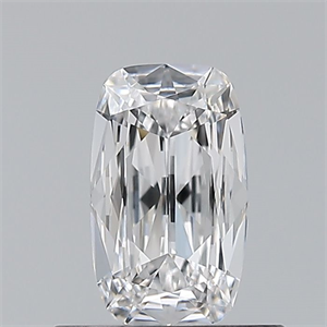 Foto Diamante Natural 0.42 quilates, Del cojín , Color D, claridad VVS2 y certificado GIA de