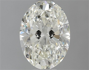 Picture of Natural Diamond 0.80 Carats, Oval with  Cut, K Color, SI1 Clarity and Certified by GIA