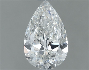 Foto Diamante Natural 0.61 quilates, De pera , Color G, claridad SI1 y certificado GIA de