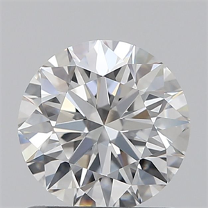 Picture of Natural Diamond 0.90 Carats, Round with Excellent Cut, E Color, VS2 Clarity and Certified by GIA