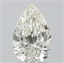 Natural Diamond 1.20 Carats, Pear with  Cut, J Color, SI2 Clarity and Certified by GIA