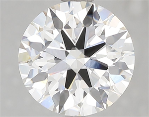 Picture of Lab Grown Diamond 3.09 Carats, Round with Ideal Cut, F Color, VVS2 Clarity and Certified by IGI