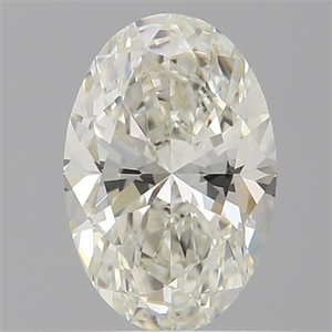 Picture of Natural Diamond 0.70 Carats, Oval with  Cut, J Color, VVS2 Clarity and Certified by GIA