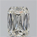 Natural Diamond 1.20 Carats, Radiant with  Cut, J Color, VS2 Clarity and Certified by GIA