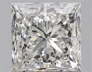 Picture of Natural Diamond 1.00 Carats, Princess with  Cut, F Color, VS1 Clarity and Certified by GIA