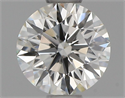 Natural Diamond 0.54 Carats, Round with Excellent Cut, I Color, VVS1 Clarity and Certified by GIA