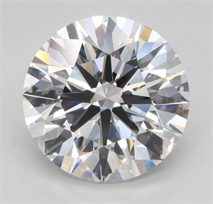Picture of Lab Grown Diamond 4.00 Carats, Round with Ideal Cut, E Color, VS2 Clarity and Certified by IGI