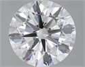 Diamante Natural 2.50 quilates, Redondo , Color D, claridad SI2 y certificado GIA