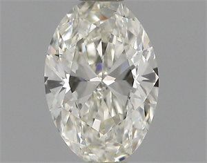 Foto Diamante Natural 0.32 quilates, Ovalado , Color K, claridad IF y certificado GIA de