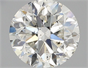 Natural Diamond 1.00 Carats, Round with Very Good Cut, I Color, SI2 Clarity and Certified by GIA
