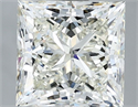 Diamante Natural 3.02 quilates, Princesa , Color J, claridad VVS1 y certificado IGI