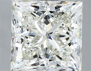 Foto Diamante Natural 3.02 quilates, Princesa , Color J, claridad VVS1 y certificado IGI de