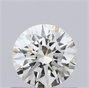 Natural Diamond 0.50 Carats, Round with Excellent Cut, L Color, VVS2 Clarity and Certified by GIA