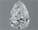 Natural Diamond 0.90 Carats, Pear with  Cut, H Color, VS2 Clarity and Certified by IGI