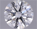 Lab Grown Diamond 1.41 Carats, Round with Ideal Cut, F Color, VVS2 Clarity and Certified by IGI