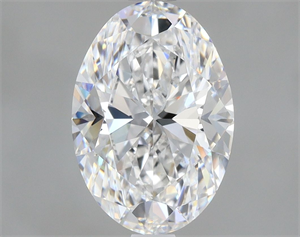 Foto Diamante Natural 2.01 quilates, Ovalado , Color E, claridad VVS2 y certificado GIA de