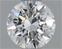 Natural Diamond 0.40 Carats, Round with Excellent Cut, E Color, VS2 Clarity and Certified by GIA