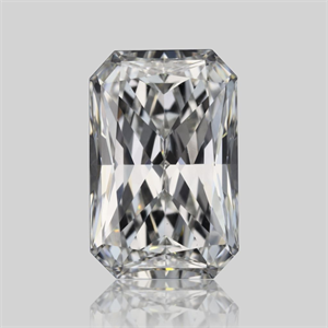 Picture of Natural Diamond 1.04 Carats, Radiant with  Cut, E Color, VVS2 Clarity and Certified by GIA