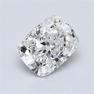 Foto Diamante Natural 1.00 quilates, Del cojín , Color F, claridad VS1 y certificado GIA de