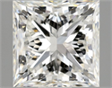 Natural Diamond 0.90 Carats, Princess with  Cut, I Color, SI1 Clarity and Certified by GIA