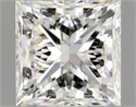 Natural Diamond 0.90 Carats, Princess with  Cut, I Color, SI1 Clarity and Certified by GIA