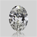 Natural Diamond 0.30 Carats, Oval with  Cut, H Color, VVS2 Clarity and Certified by GIA