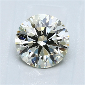 Picture of Natural Diamond 1.21 Carats, Round with Excellent Cut, L Color, VS2 Clarity and Certified by GIA