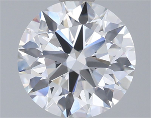 Picture of Lab Grown Diamond 1.36 Carats, Round with Ideal Cut, F Color, VS2 Clarity and Certified by IGI