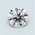 Diamante Natural 0.90 quilates, Redondo , Color J, claridad VS2 y certificado GIA