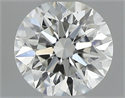 Natural Diamond 0.40 Carats, Round with Excellent Cut, G Color, IF Clarity and Certified by GIA