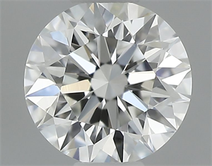Picture of Natural Diamond 0.40 Carats, Round with Excellent Cut, G Color, IF Clarity and Certified by GIA