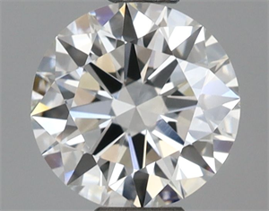 Picture of Lab Grown Diamond 1.01 Carats, Round with Excellent Cut, D Color, VVS2 Clarity and Certified by IGI