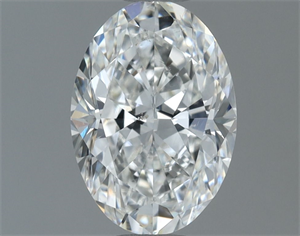 Picture of Natural Diamond 1.00 Carats, Oval with  Cut, G Color, SI1 Clarity and Certified by GIA