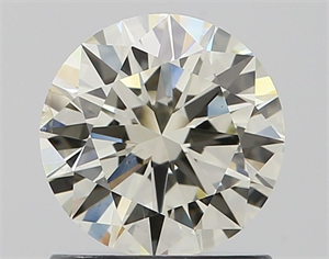 Foto Diamante Natural 1.00 quilates, Redondo , Color J, claridad SI1 y certificado IGI de