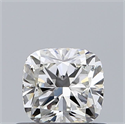 Diamante Natural 0.61 quilates, Del cojín , Color H, claridad VVS2 y certificado GIA