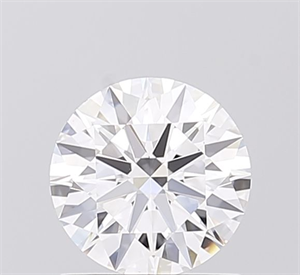 Picture of Lab Grown Diamond 1.07 Carats, Round with Ideal Cut, D Color, VVS1 Clarity and Certified by IGI
