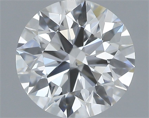 Picture of Natural Diamond 0.74 Carats, Round with Excellent Cut, F Color, SI1 Clarity and Certified by GIA