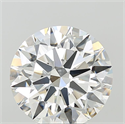 Del inventario de diamantes de laboratorio, 7.02 quilates, Redondo , Color F, claridad VVS2 y certificado IGI