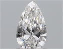 Natural Diamond 0.71 Carats, Pear with  Cut, E Color, VVS1 Clarity and Certified by GIA